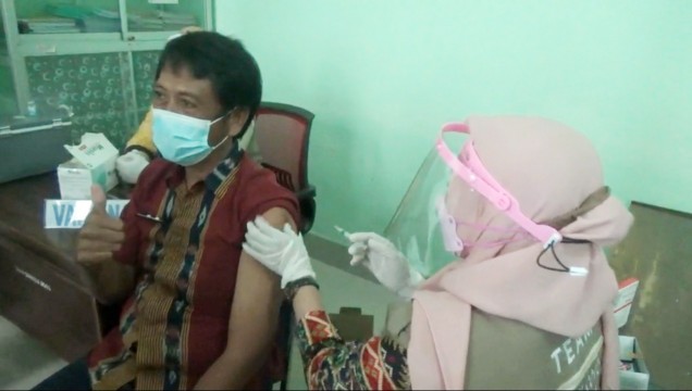 Proses Pelaksanaan Vaksinasi Dosis ke 3