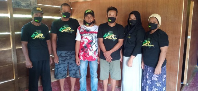 Relawan ASR turun ke masyarakat bersilaturrahmi, bertemu langsung dengan petani desa di Kecamatan Dangia