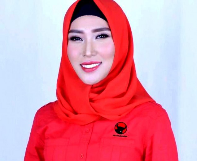 "Politisi PDIP Kota Kendari, Apriliani Puspitawati. Foto: Istimewa
