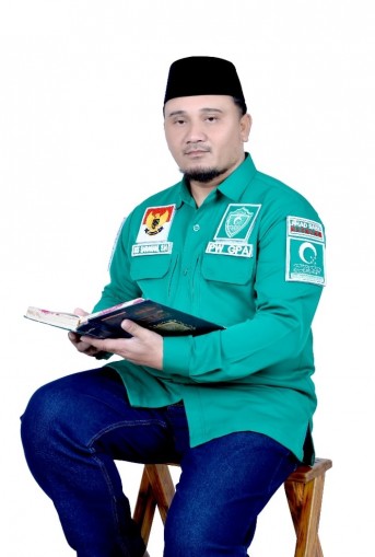 "Ketua GP Al-Washliyah Sultra, Iksan Saranani. Istimewa